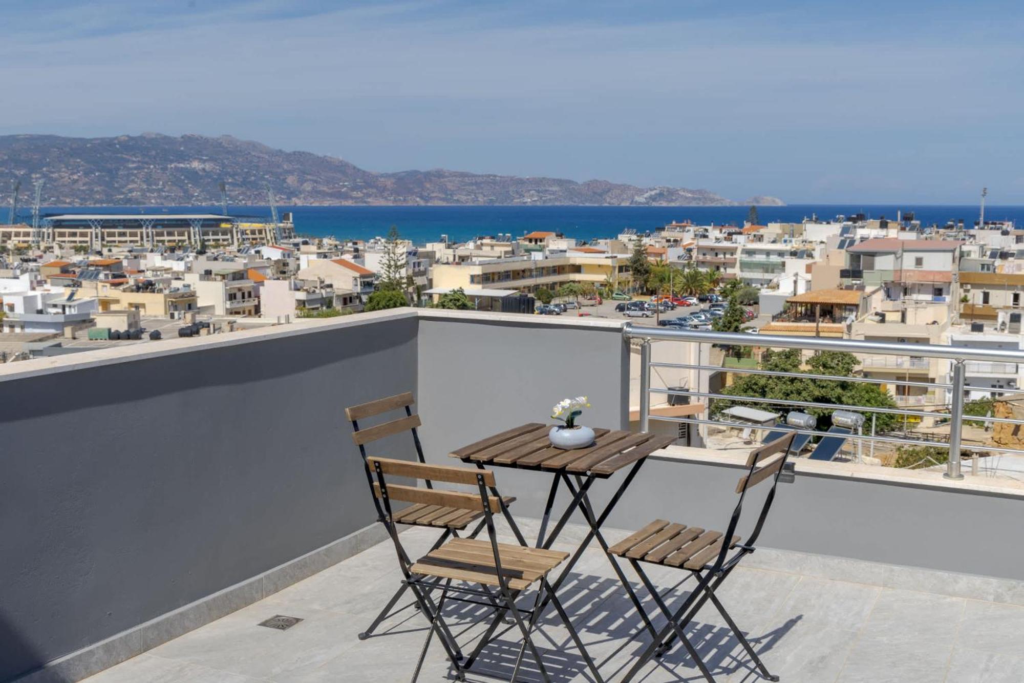 Elevate Your Escape Boutique 2-bed Seaview On Floor 2 * Heraklion (Crete)