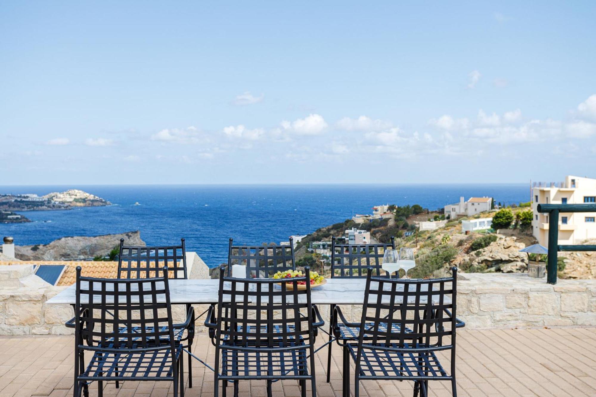Europa In Crete With Pool Amazing Seaview Villa Ligaria (Crete)