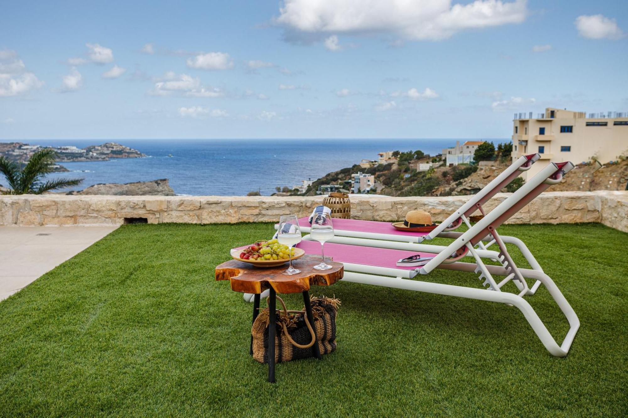 Europa In Crete With Pool Amazing Seaview Villa *