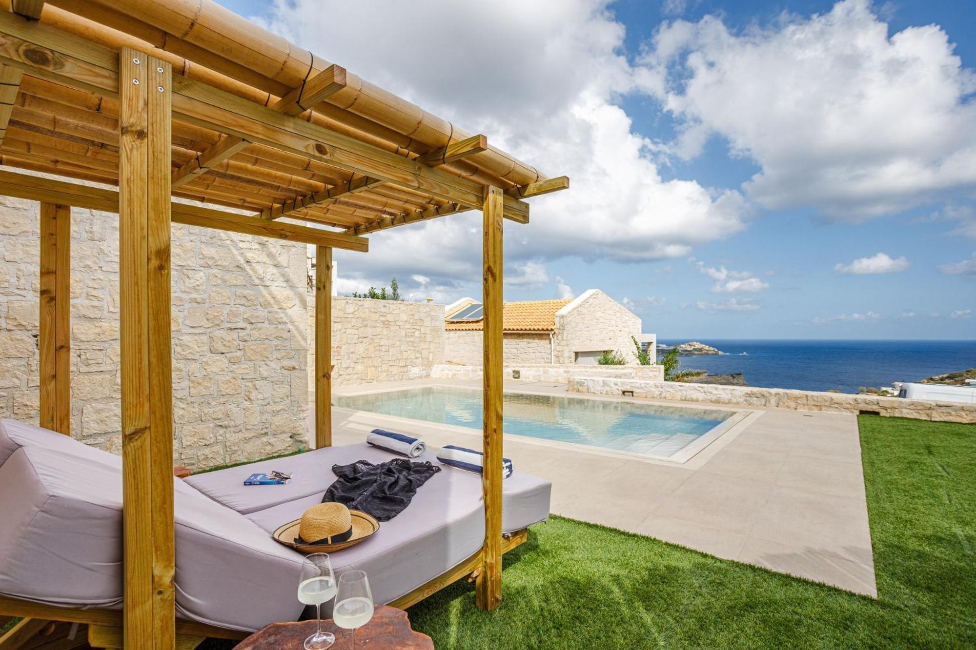 Europa In Crete With Pool Amazing Seaview Villa
