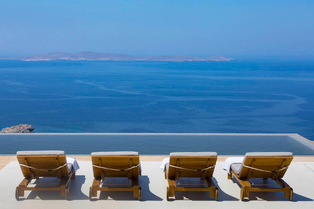 Villa Nagame - Infinity Pool & Sunset Views By One-villas Mykonos Town