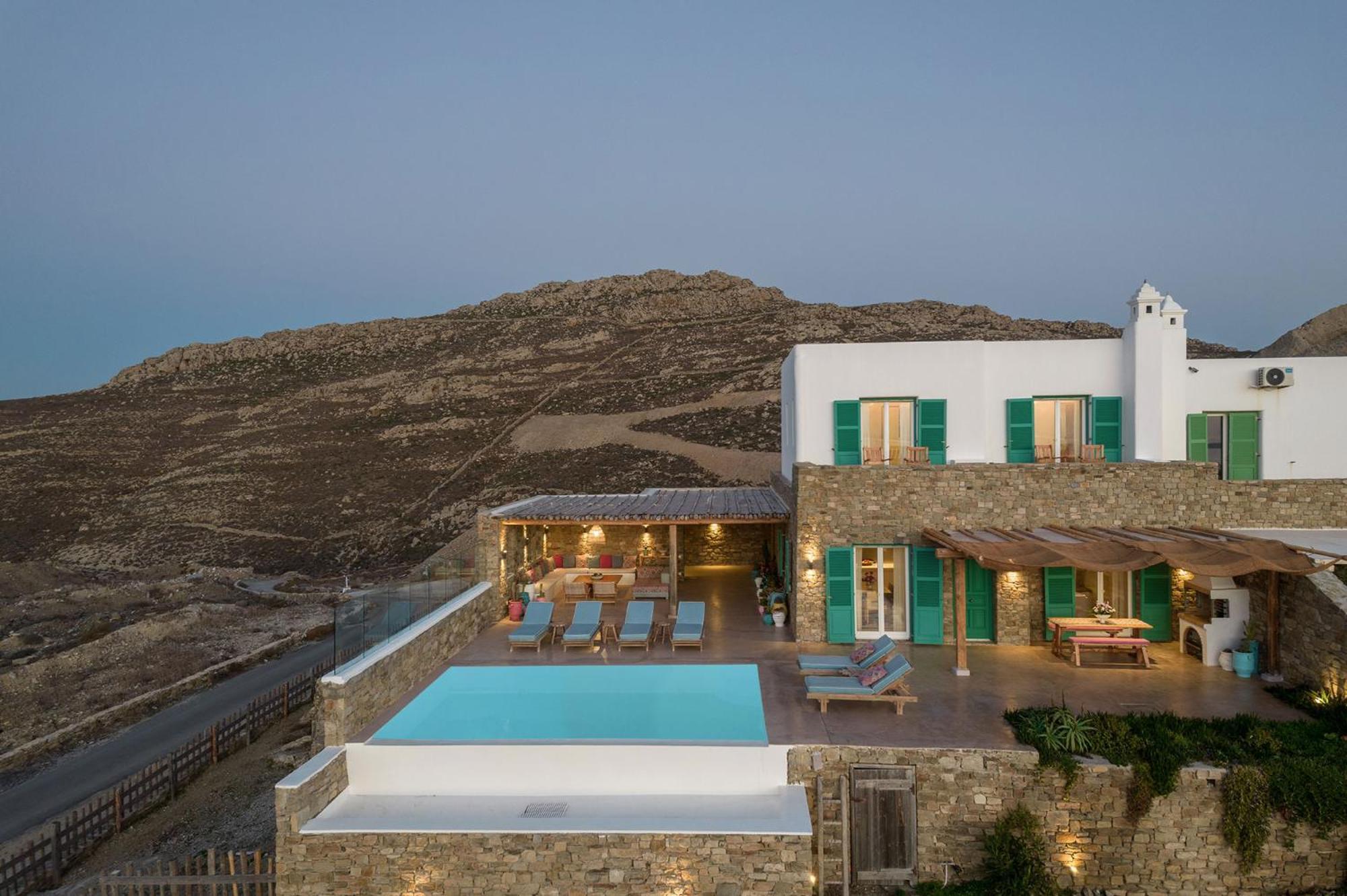 Joy - Sunset Sea View Villa Mykonos Town