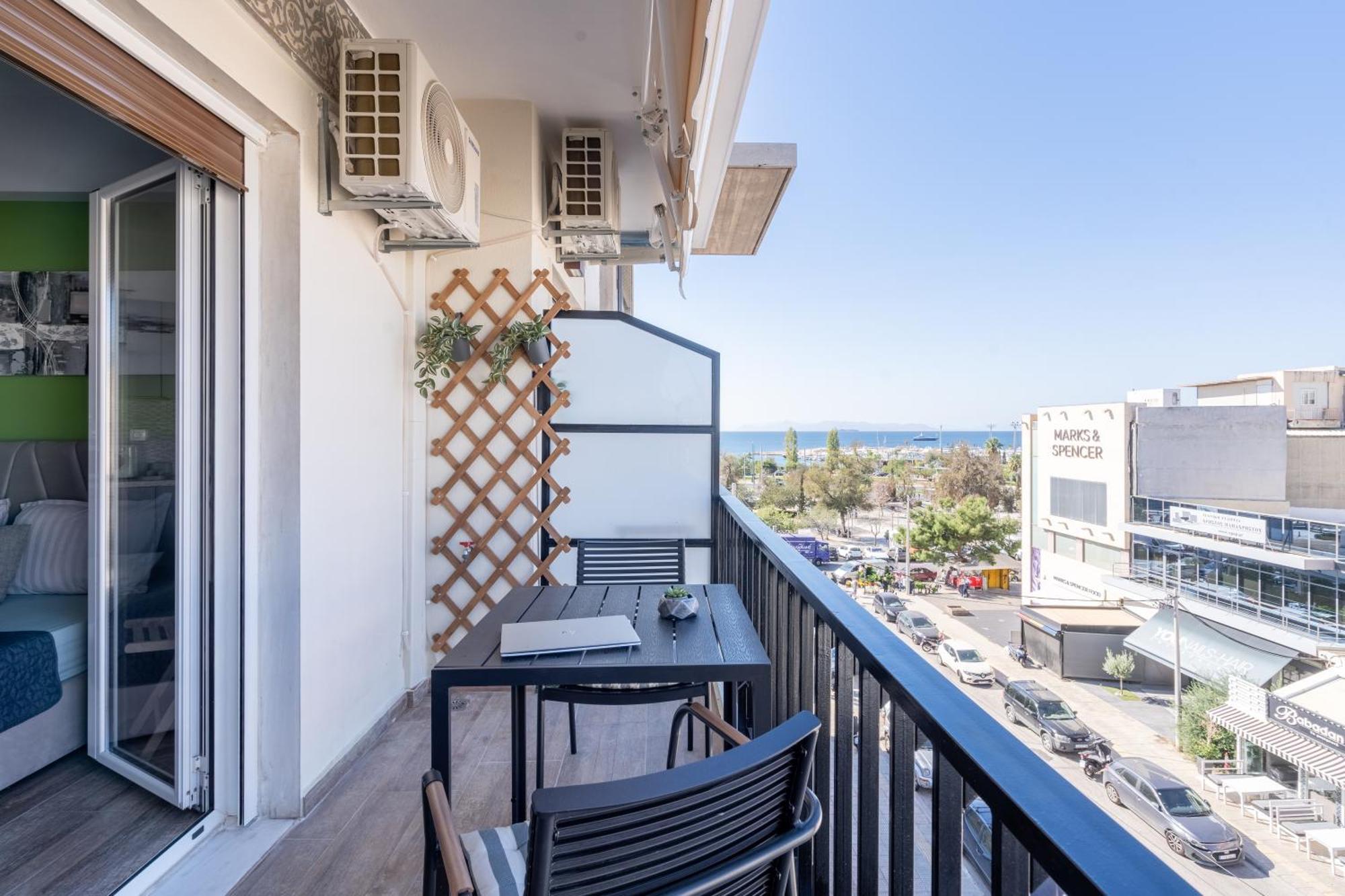 Glyfada Center Seaview Two Bedrooms *