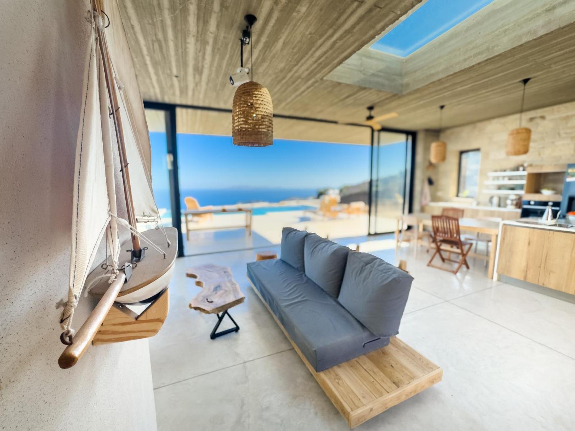 Sea View With Private Swimming Pool Heraklion (Crete)