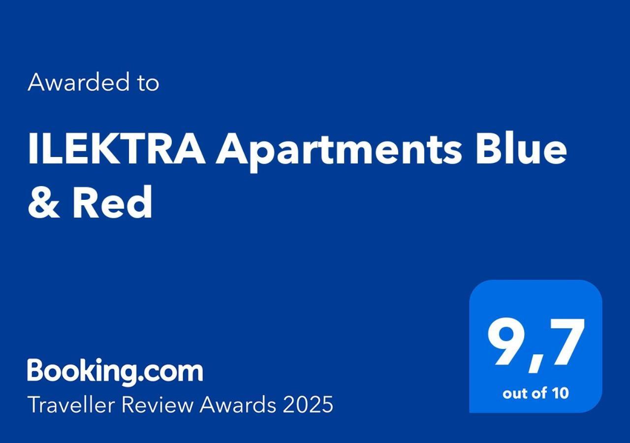 Apartment Ilektra Blue & Red