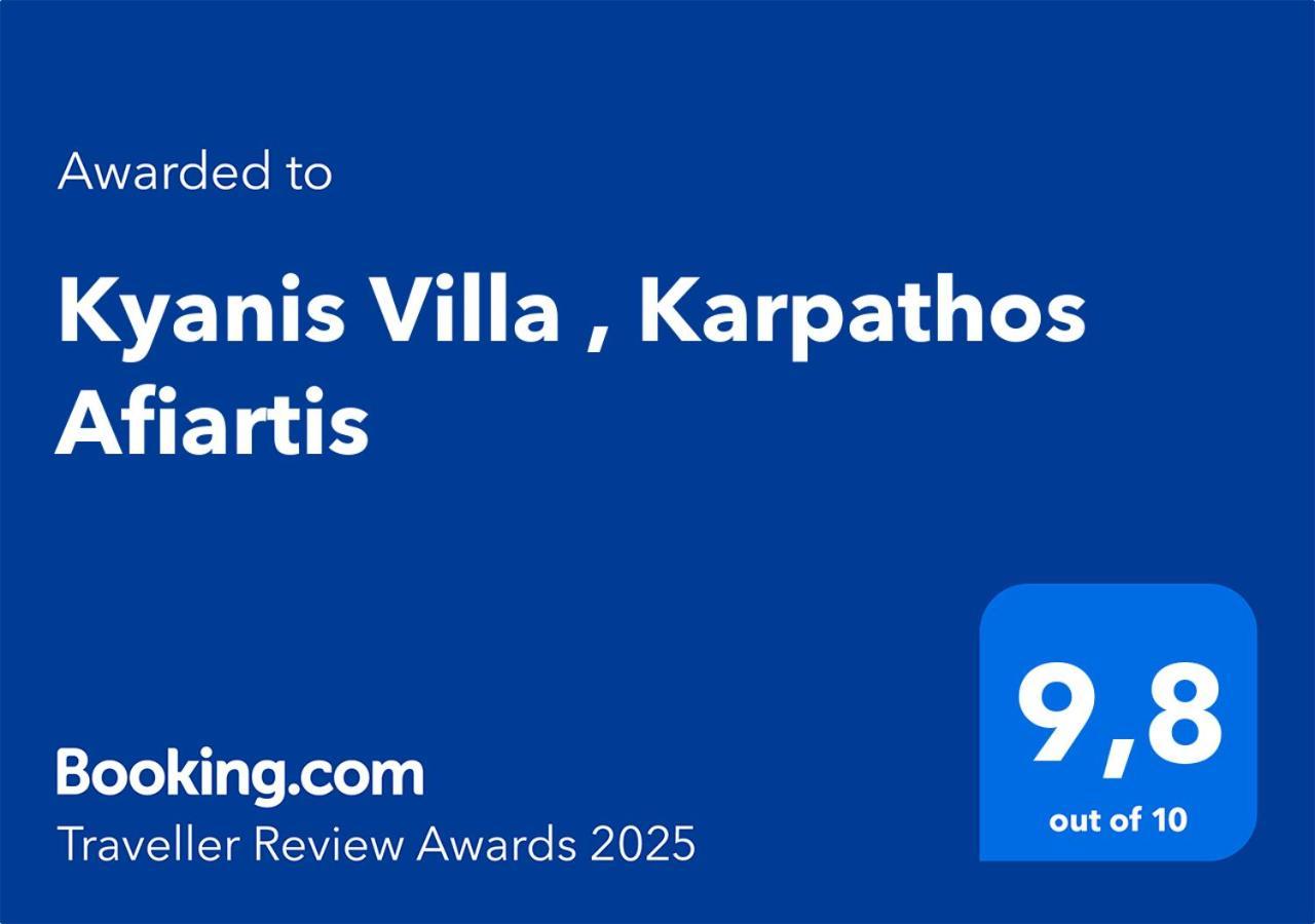Villa Kyanis , Karpathos Afiartis