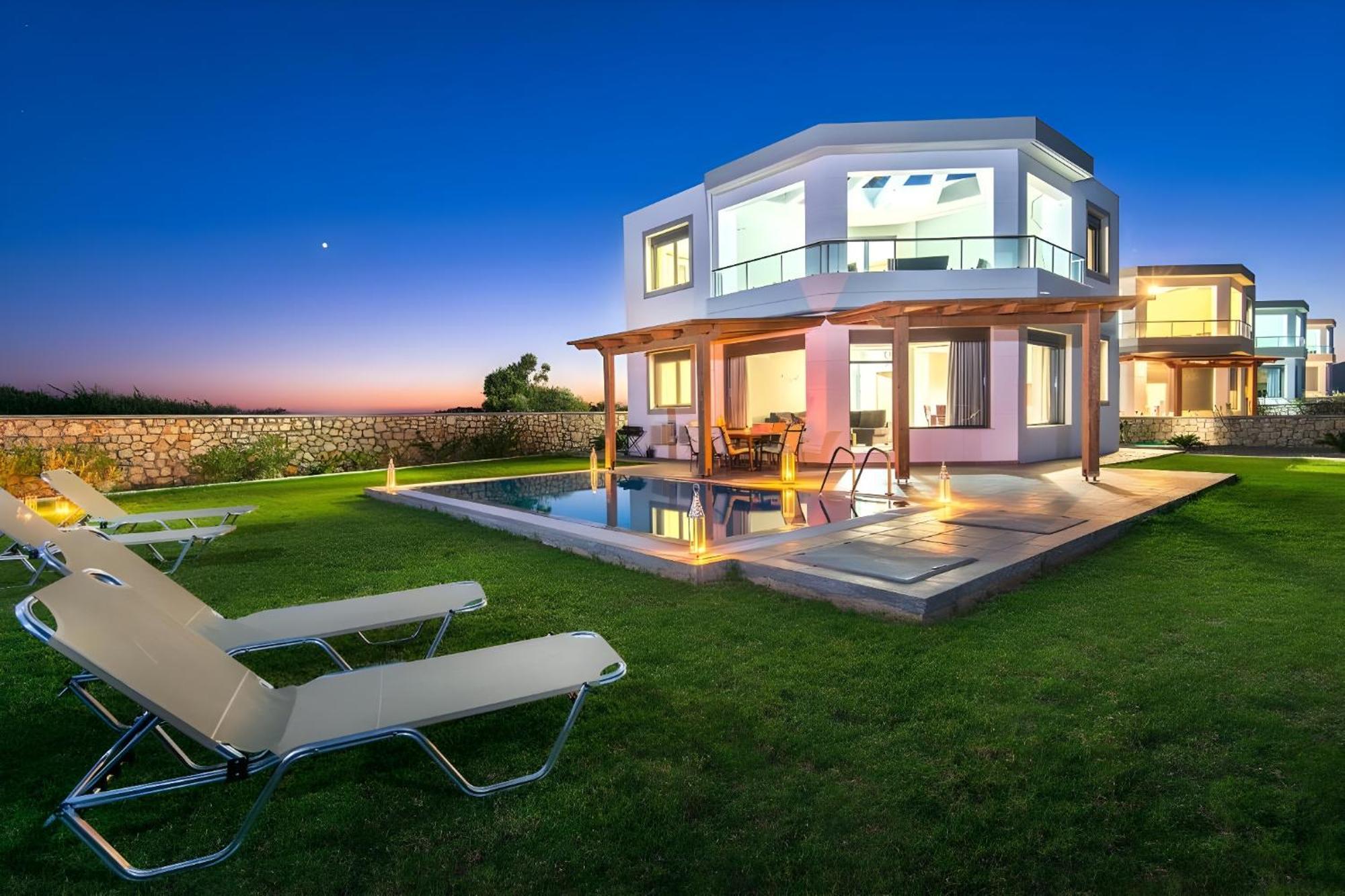 Olga Beachfront Luxury With Private Pool Lachania (Rhodes)