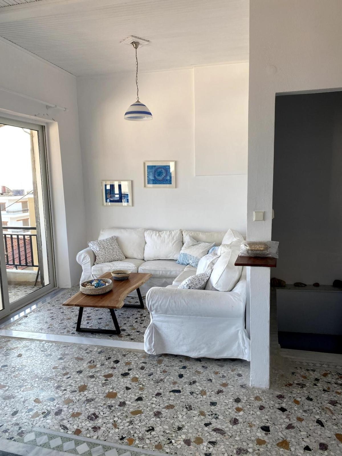 House With Marina View Plomari