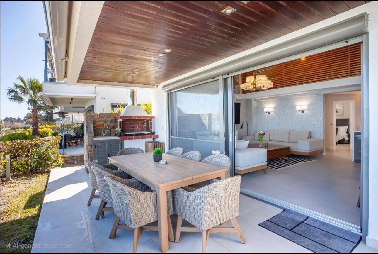 Villa Seafront Luxury Almyra, Chalkidiki Polychrono
