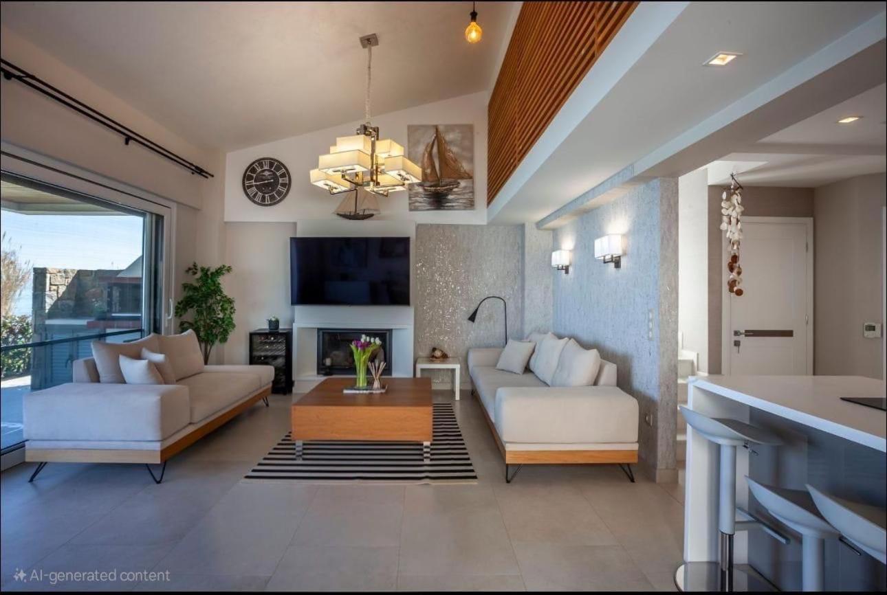 Seafront Luxury Almyra, Chalkidiki Villa