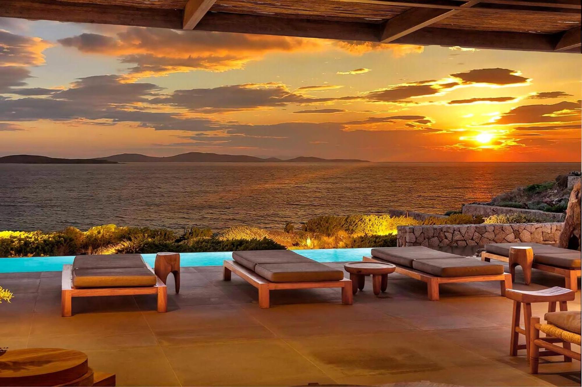 Villa Majestic Mykonos Villa 5 Bedrooms Villa Shannon Private Infinity Pool Sensational Sea Views Agios Ioannis