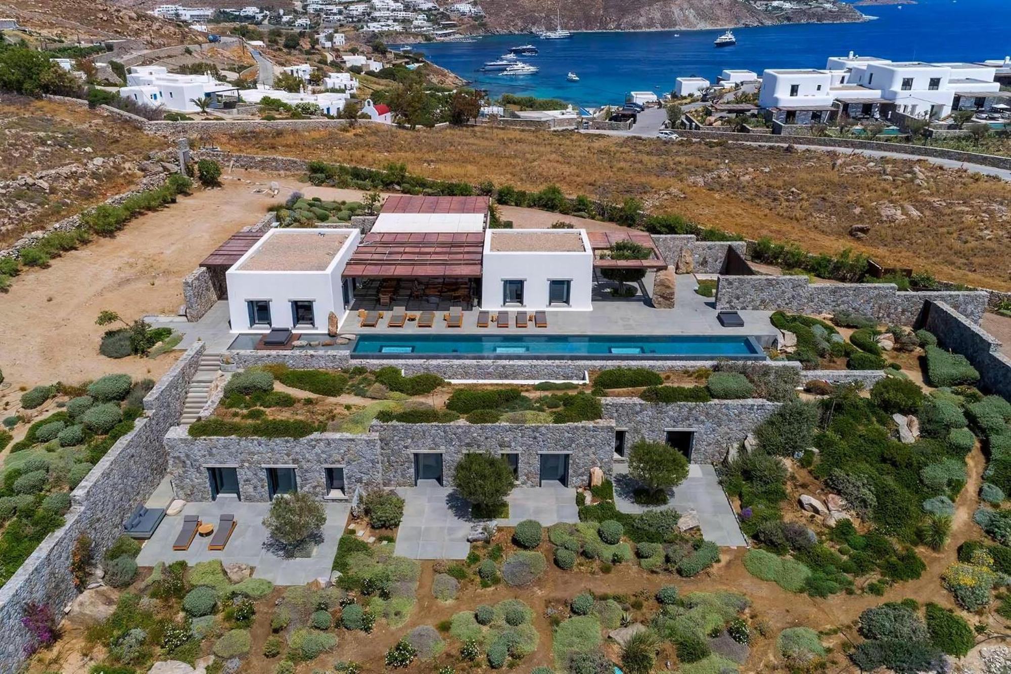 Majestic Mykonos Villa 5 Bedrooms Villa Shannon Private Infinity Pool Sensational Sea Views Agios Ioannis Villa *