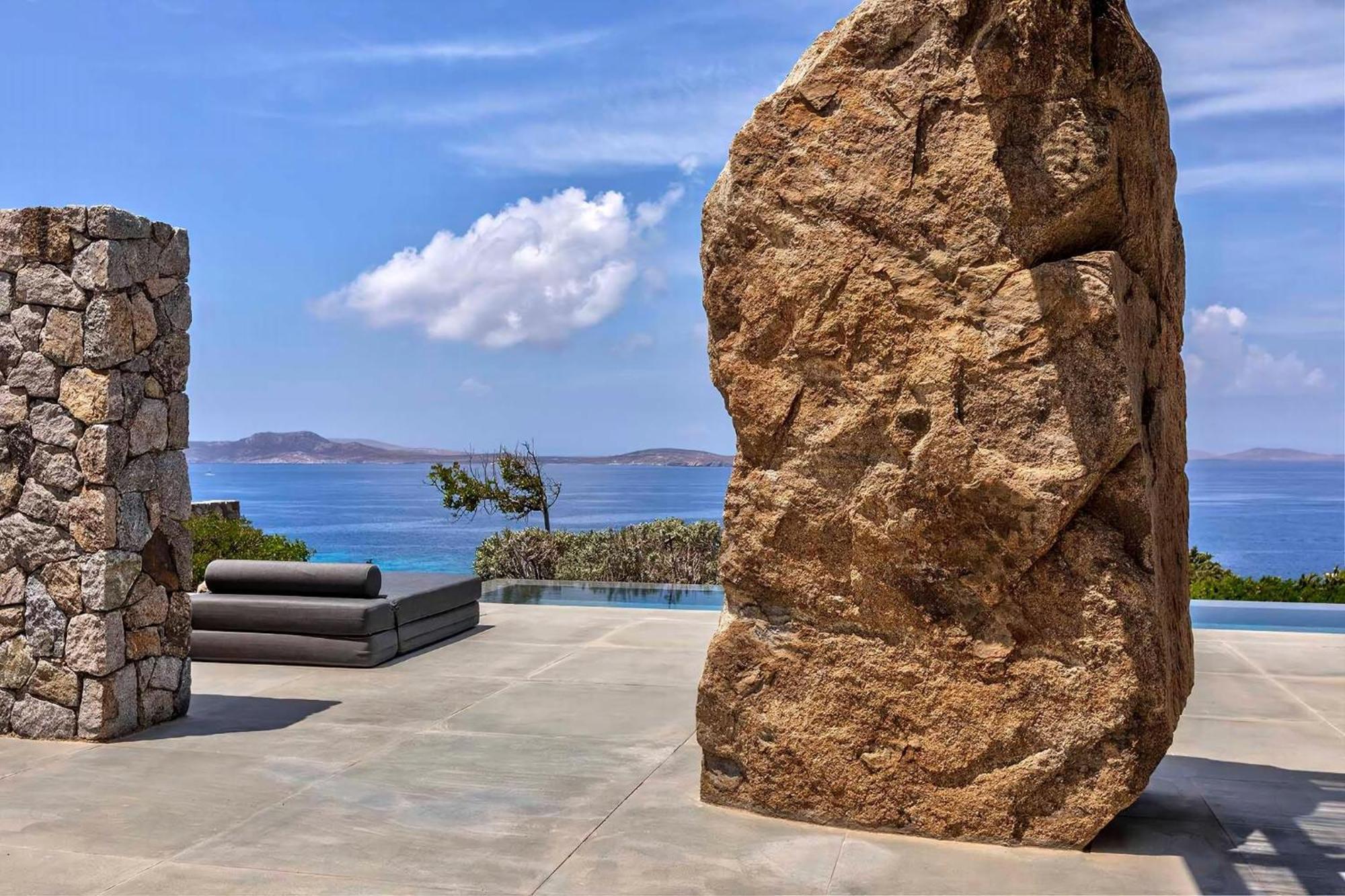 Villa Majestic Mykonos Villa 5 Bedrooms Villa Shannon Private Infinity Pool Sensational Sea Views Agios Ioannis Ornos (Mykonos)