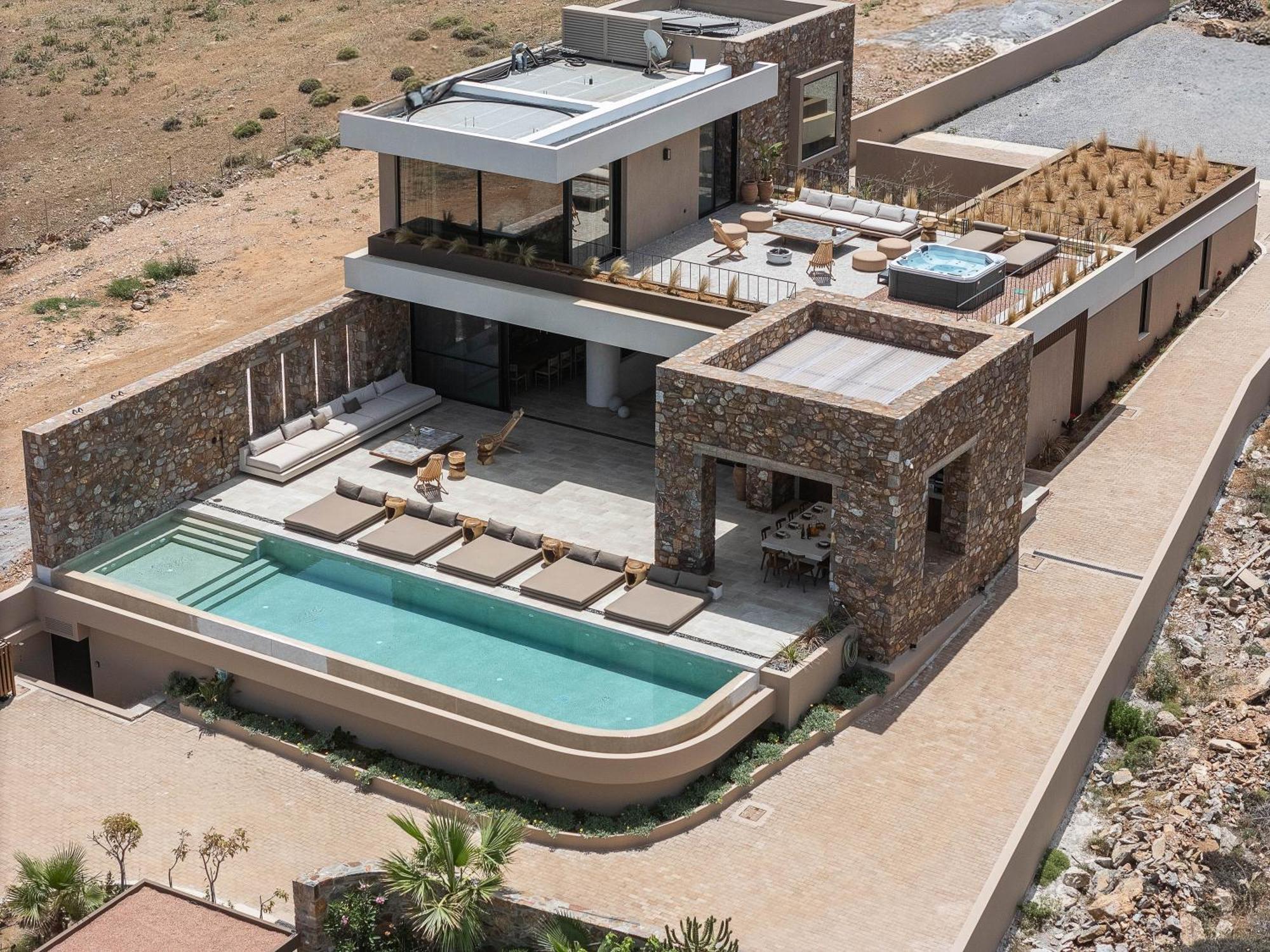 Ormus - Beachfront Sanctuary Blending With Earth, Sun & Sea By Etouri Panormos (Crete)
