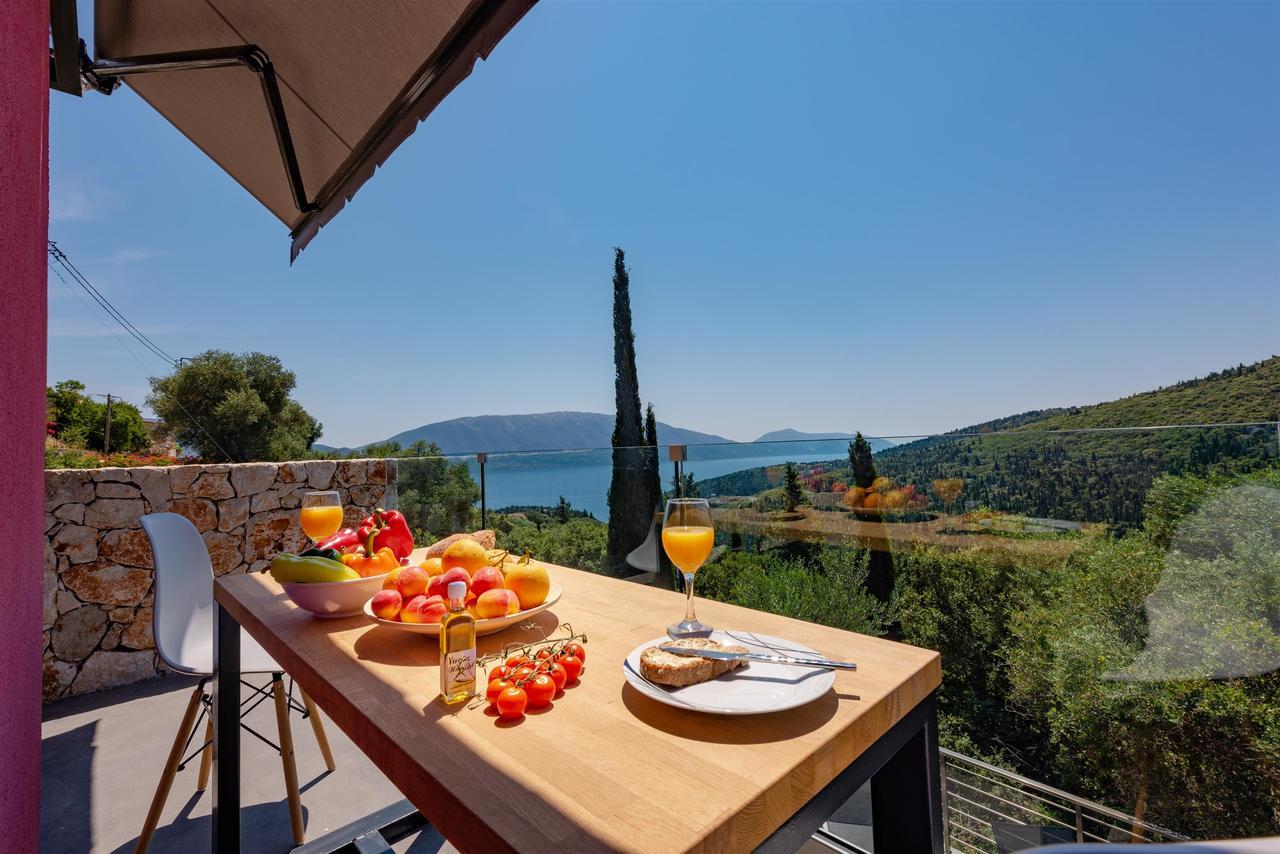 Agata Art Sea View Private Pool Fiskardo Kefalonia Katsarata