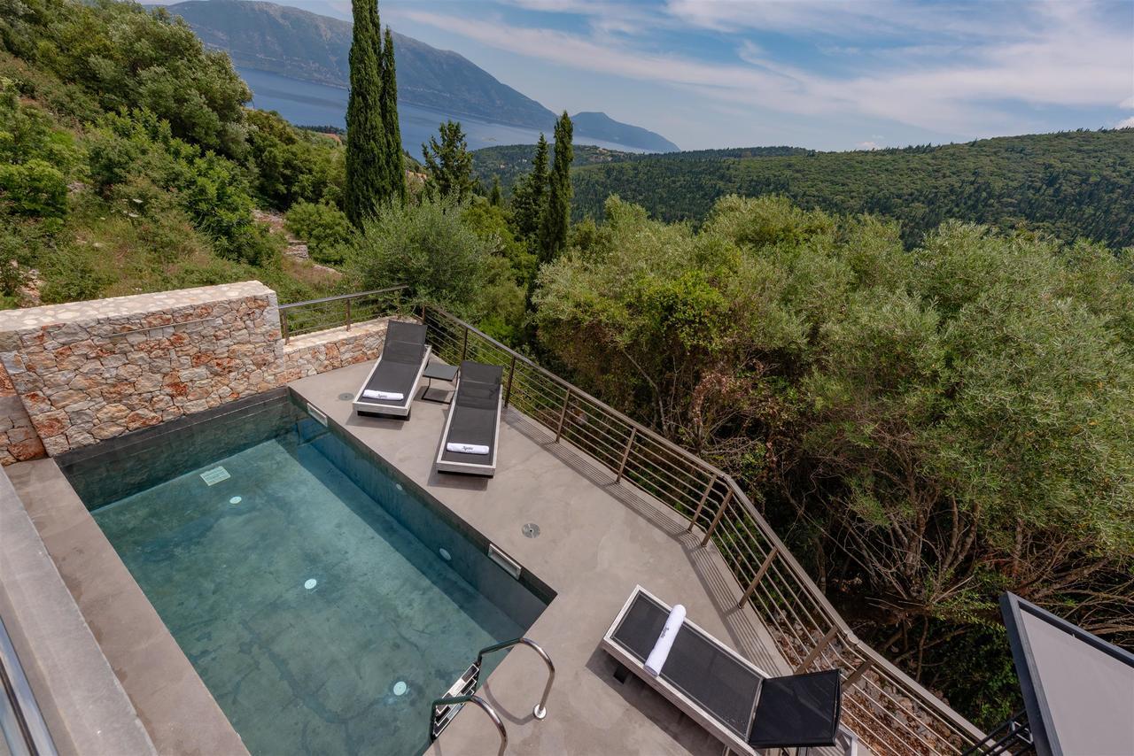 Agata Art Sea View Private Pool Fiskardo Kefalonia Katsarata