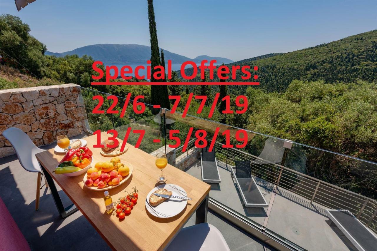 Villa Agata Art Sea View Private Pool Fiskardo Kefalonia *