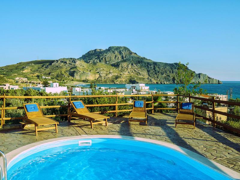 Villa Family Ellis With Private Pool 200m To The Walking Distance To The Amenities Plakias