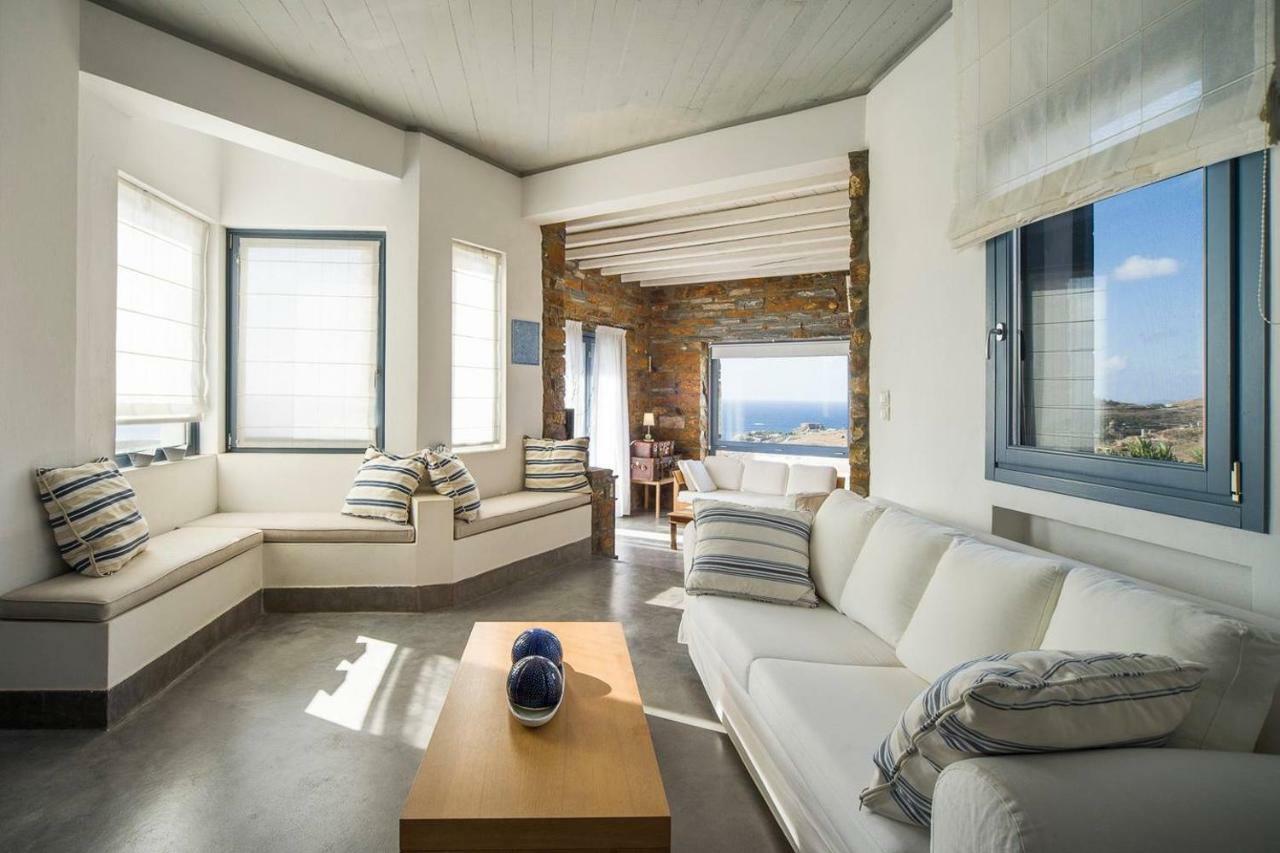 Luxury Cycladic Villa-enjoy Infinity Pool Sunsets Villa Koundouros