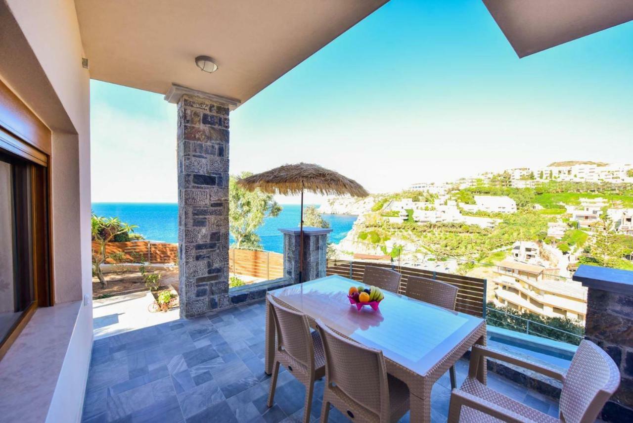 Sea Front Panorama Private Pool * Agia Pelagia (Crete)
