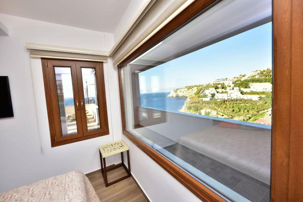 Sea Front Panorama Private Pool Agia Pelagia (Crete)
