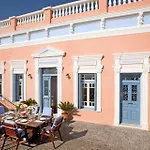 Luxury Santorini Villa Sunset Villa Jacuzzi Panoramic Sunsetsea View 4 Bdr Oia