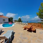 Beautiful House Located On A Hill, With A Spectacular Sea View