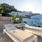Lindos Shore Summer House With Jacuzzi And Sea View !!!