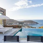 Luxurious Villa Lune With A Swimming Pool And A Fantastic Sea And Sunset View