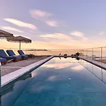 Rodo Seafront Villa With Heated Private Pool And Jacuzzis By Volta Suites And Villas