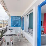 Cycladic Flat With Sea View And Bbq Grill