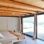 Stone Villa With A Sea Water Swimming Pool And A Sea And Sunset View