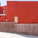 Red Beachfront Apartment