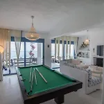 White-Blue Luxury Villa 1