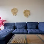 Panoramic White Blue