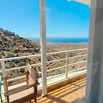 Enjoy A Wondeful Sunset From A Traditional House-Aggelos