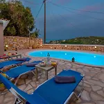 Loggos Seaview Cottage With Private Pool By Konnect