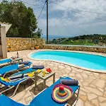 Loggos Seaview Cottage With Private Pool By Konnect