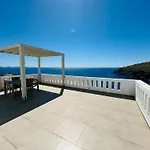 Astypalaia Bella Vista Houses Blue, Verde, Veranda Sunset