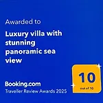 Luxury Villa With Stunning Panoramic Sea View