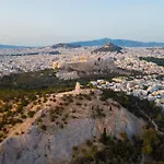 Amazing View Studio At Filopappou Hill In Koukaki!