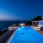 Ikaria Beachfront Villa 7 Bedrooms Villa Indigo Blue Haven Infinity Pool With Stunning Aegian Sea Views Gialiskari