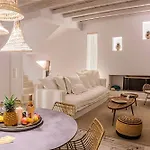 Splendid Mykonos Villa Villa Agape 5 Bedrooms Private Pool With Stunning Sea Views Outdoor Lounge Dining Area Hot Tub Kalafatis