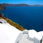 Elegant Santorini House Villa Horizon Caldera View-Outdoor Hot Tub Oia