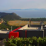 Red Grey Sea View Villa