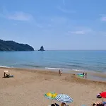 Holiday Apartment Yannis On The Beach Of Agios Gordios In Corfu