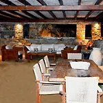 Stylish Stone Villa With A Swimming Pool, Sea View And Large Terrace, Ideal For A Family Or A Group Of Friends