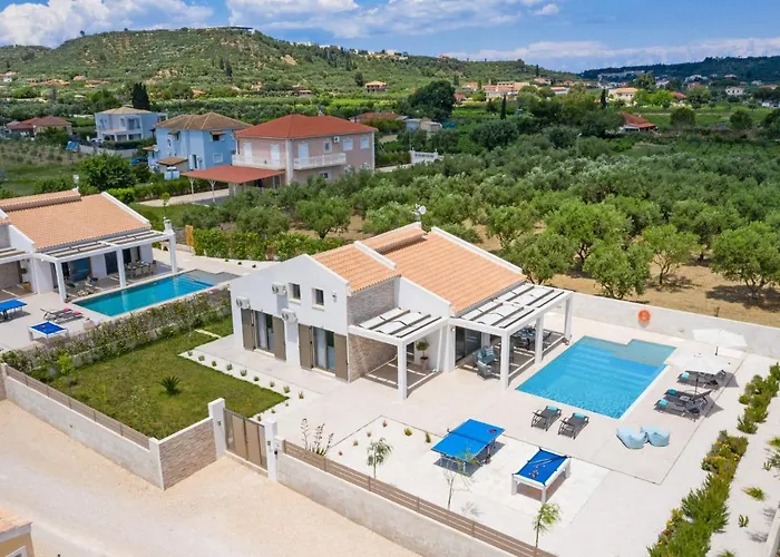 Zante Prime Heated Pool Villa Levanta