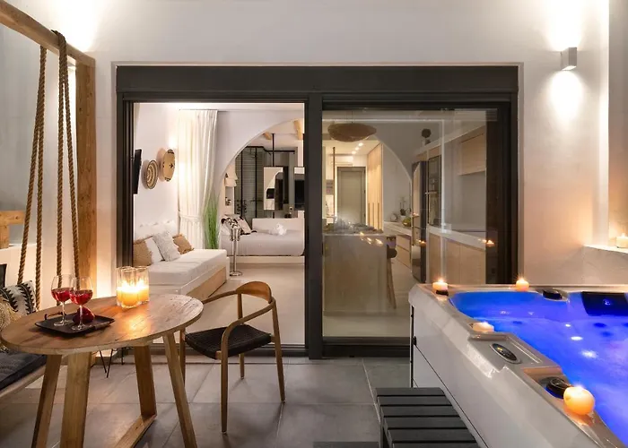 Pefkos Allure Luxury Suites With Jacuzzi In The Heart Of Pefkos!!!