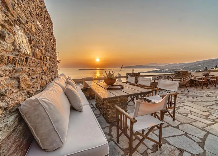 Irida Villa - Sea & Sunset Flats By Explore Andros